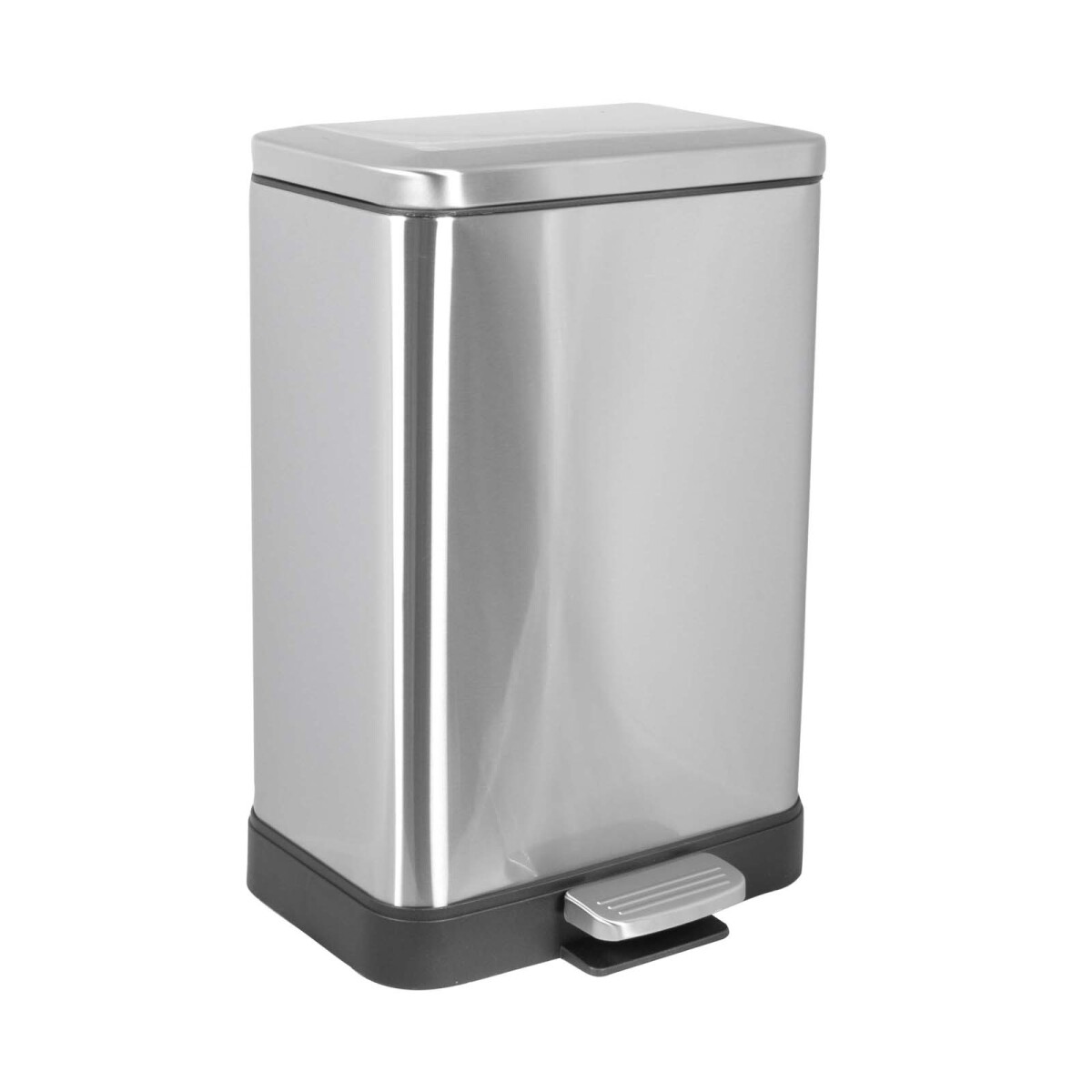 PAPELERA - ACERO INOX GRIS ACERO INOXIDABLE A419 