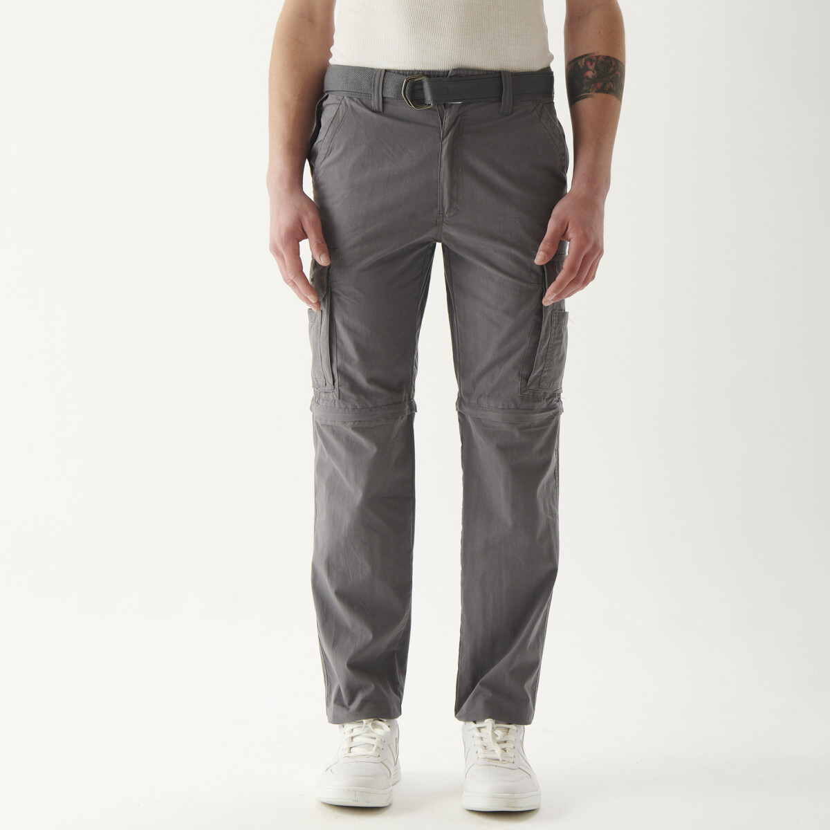 Pantalón Wranglrer de Hombre - MILITARY - W55000GRISOSCURO - ELD 