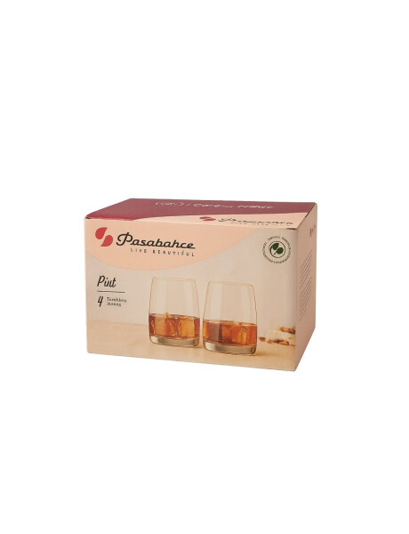 SET 4 VASO WHISKY 375CC PINOT PASABAHCE SET 4 VASO WHISKY 375CC PINOT PASABAHCE