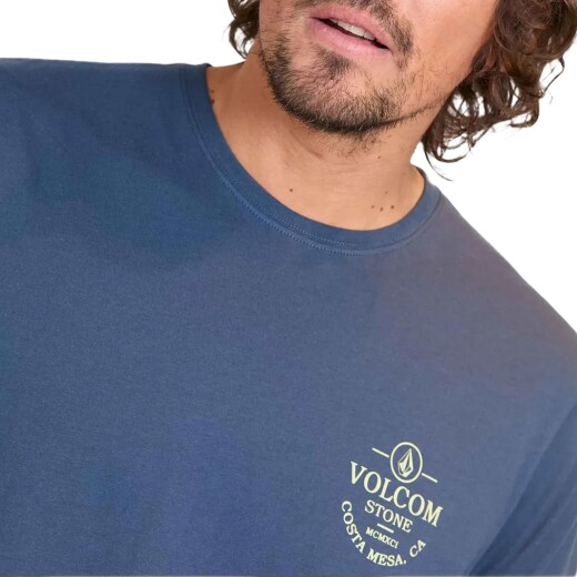 Remera Volcom Anchored - Azul Remera Volcom Anchored - Azul