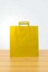 Bolsa lisa acuario 30x12x32 cm AMARILLO