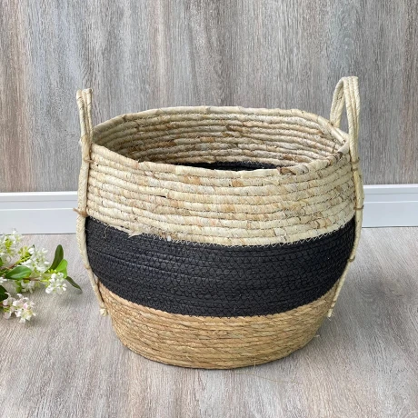 Canasto Cesto Yute Natural Eiratim Alto 27cm x Ø 30cm Canasto Cesto Yute Natural Eiratim Alto 27cm x Ø 30cm