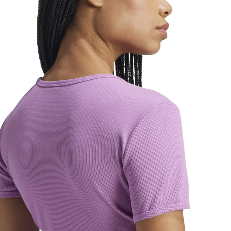 Remera Adidas Essentials Acalanada de Mujer - IW5723 Violeta