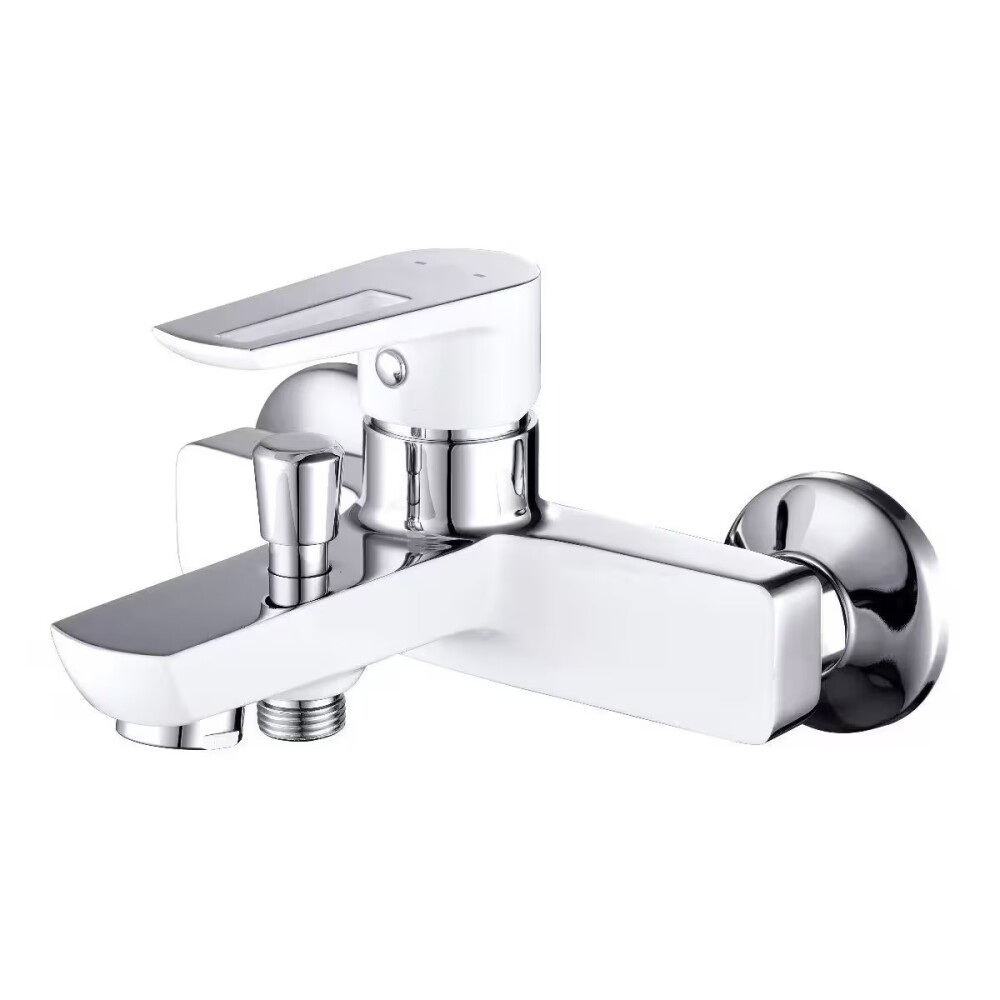 Grifería de ducha Monocomando exterior Slam blanco Grifería De Ducha Monocomando Exterior Slam Blanco