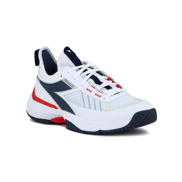 Diadora Calzado Deportivo Tennis Finale Ag - Man Blanco-marino