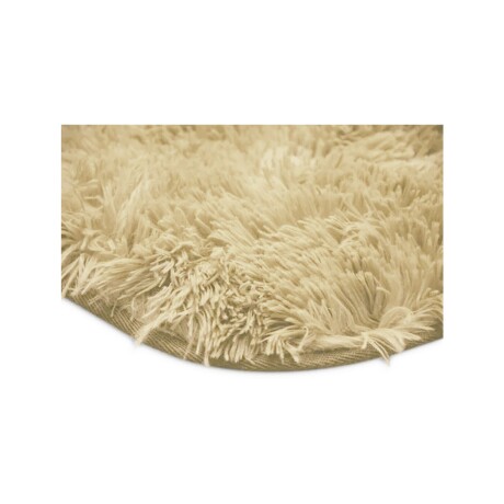 Alfombra Peluda Shaggy de 1.0 x 1.5 m Beige