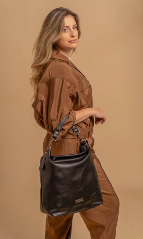 CARTERA PEONIA NEGRO