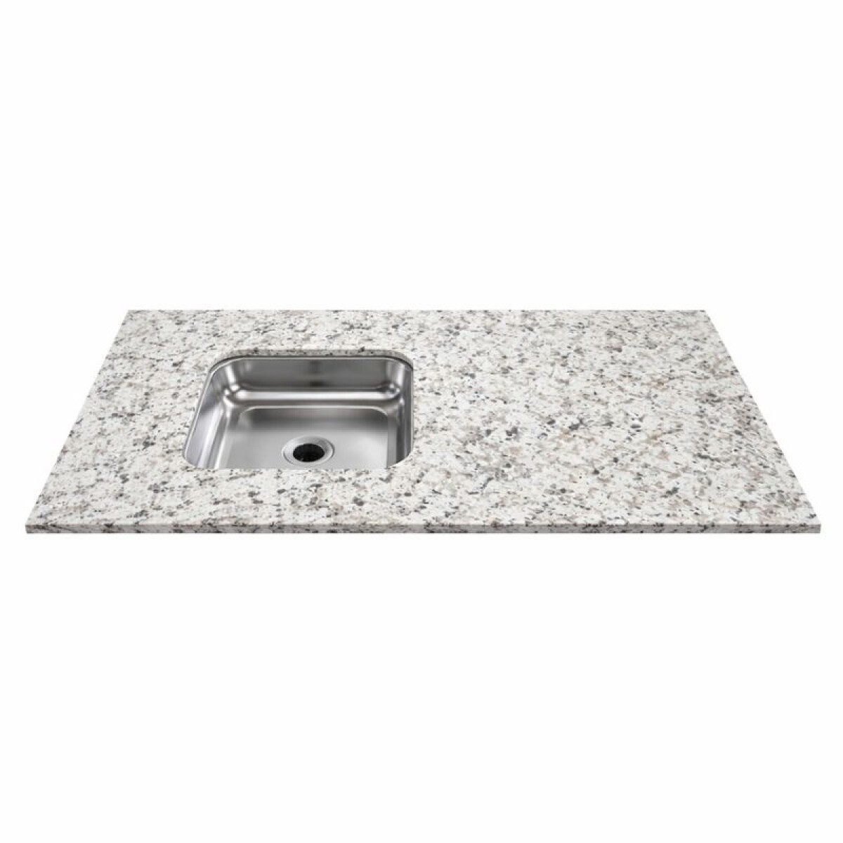 MESADA GRANITO 1.22 X 0.55 MT DERECHA E IZQUIERDA - BLANCO PORTINARI 