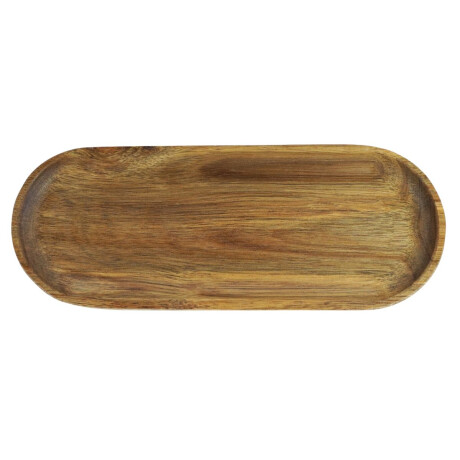 Plato de madera oval Plato de madera oval