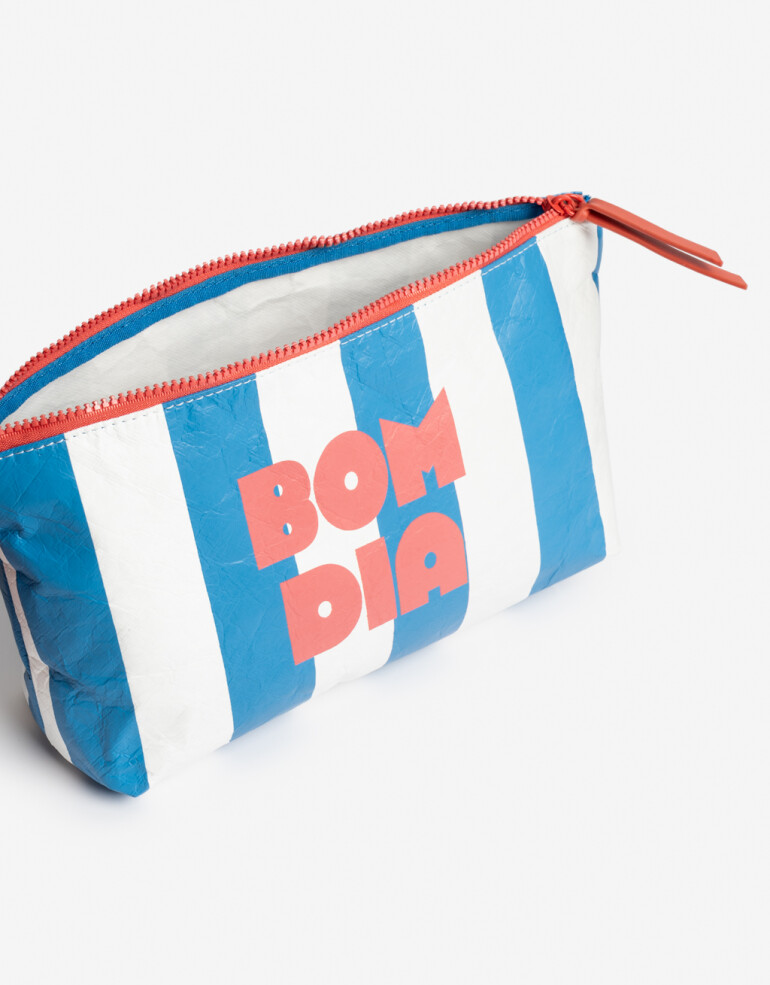 Porta Cosméticos Porta Cosmésticos Estampado Bom Dia - Estampado Rayas