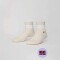 Medias The Everyday Quarter Crew Sock Unisex Bone/classic White Stripe