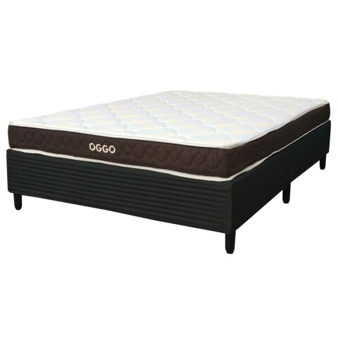 Sommier ROMA Oggo® - Espuma EPS - GARANTIA 1 AÑO 2 Plaza - 138 cm