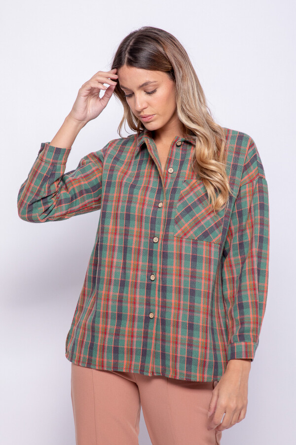 CAMISA AMARA Verde Hierba