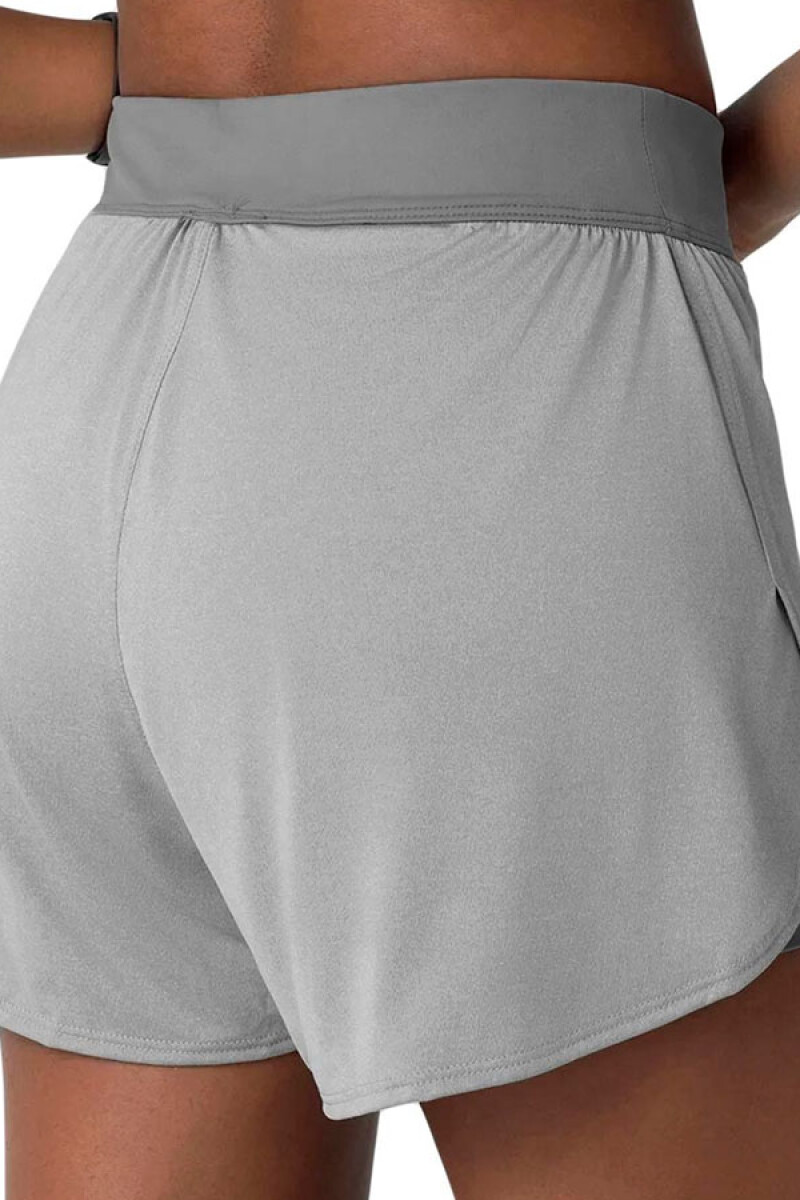SHORT DAMA FILA BASIC TRAIN DOUBLE II Gris