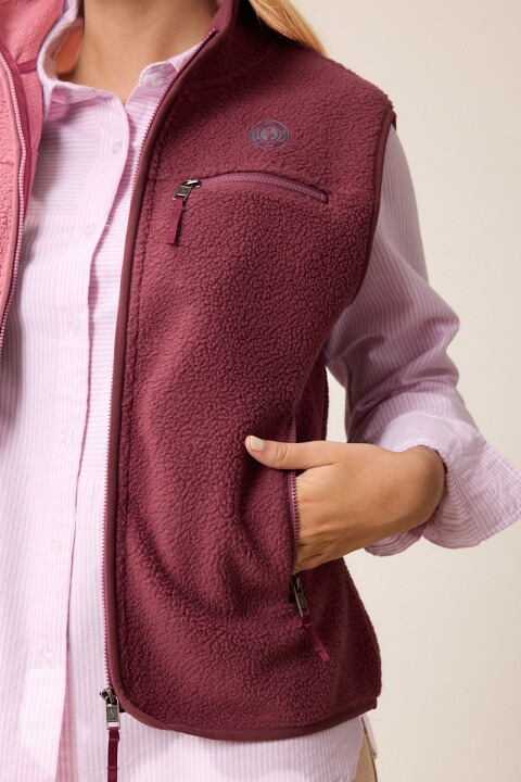 CHALECO ALIBA POLANCO Uva