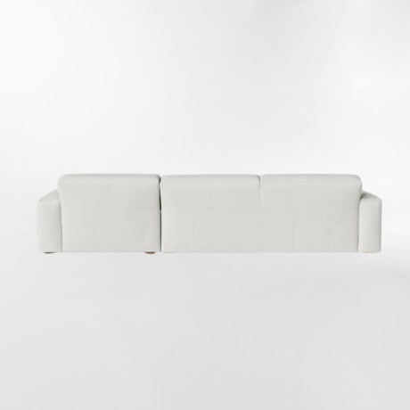 Sofá con chaise LOFT Blanco - DERECHO