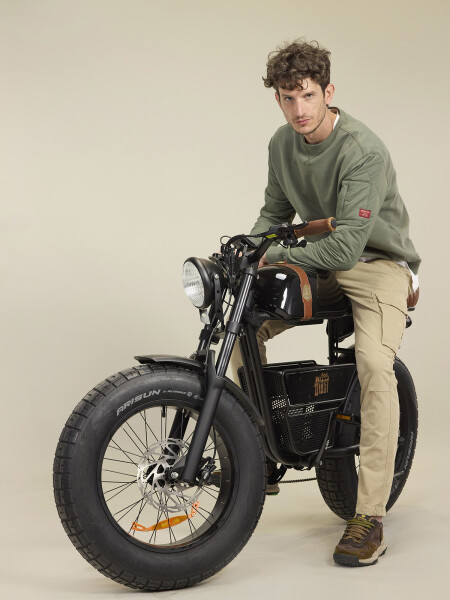 FLEECE TIOSHA VERDE MILITAR