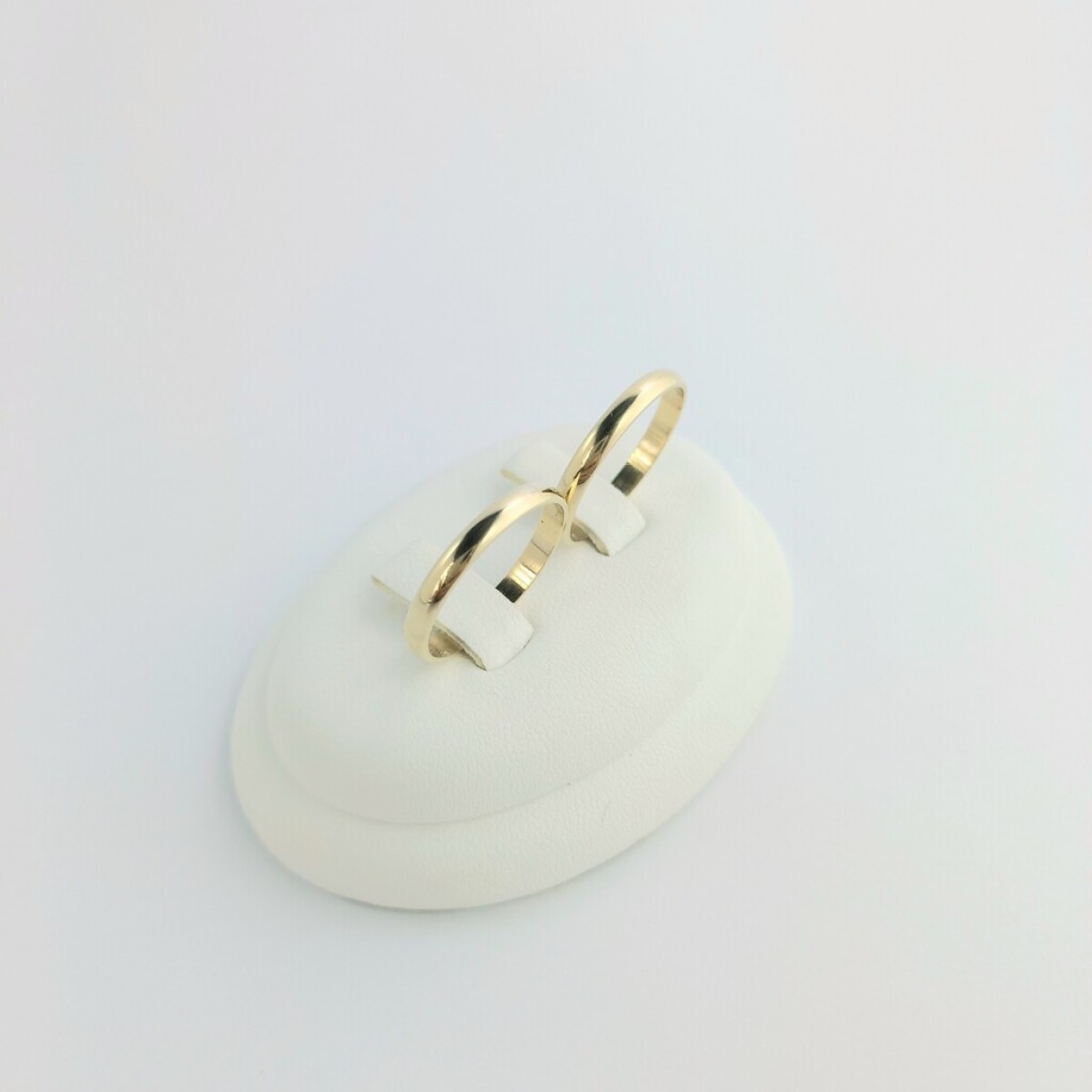 Alianzas de Oro 18 kt Bombé - Ancho 2.6 mm 