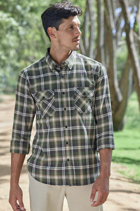 CAMISA BLURO POLANCO Verde