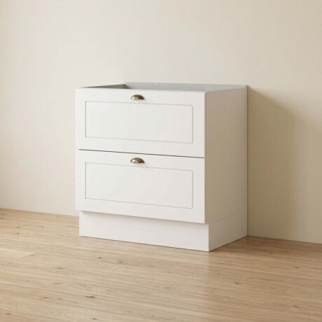 BAJO MESADA 2C MDF BLANCO AMERICANA