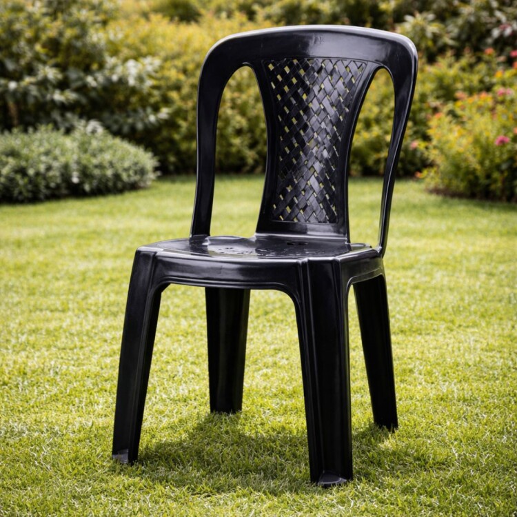 SILLA IBIZA SIN APOYABRAZOS NEGRA SILLA IBIZA SIN APOYABRAZOS NEGRA