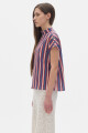 Blusa Yuri ST Blue/Bordeaux
