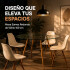 Mesa Comedor ComboHome Eames Redonda Vidrio 100 Cm Premium Transparente