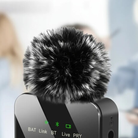 Micrófono Solapa Lumax Doble Inalámbrico Android/ios Micrófono Solapa Lumax Doble Inalámbrico Android/ios