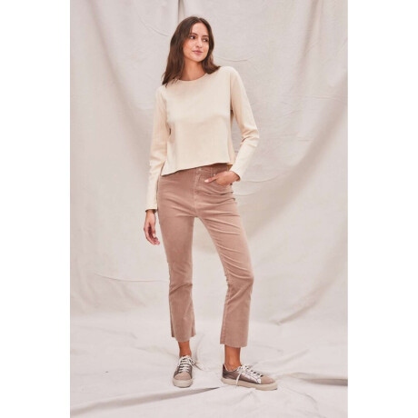 Remera Algodon Texturado Nacar