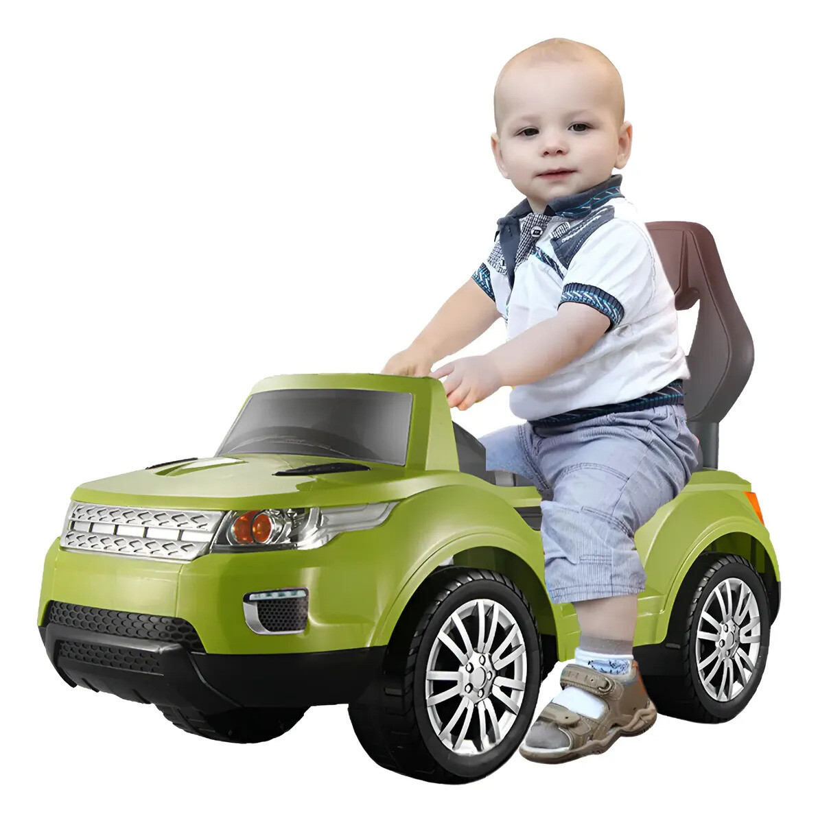 Buggy Jeep todo terreno para niños/as de 2 a 5 años - Verde 