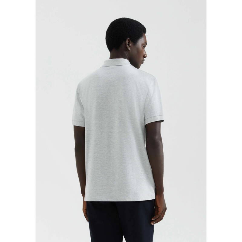 CAMISA POLO MM MASC CINZA MESCLA