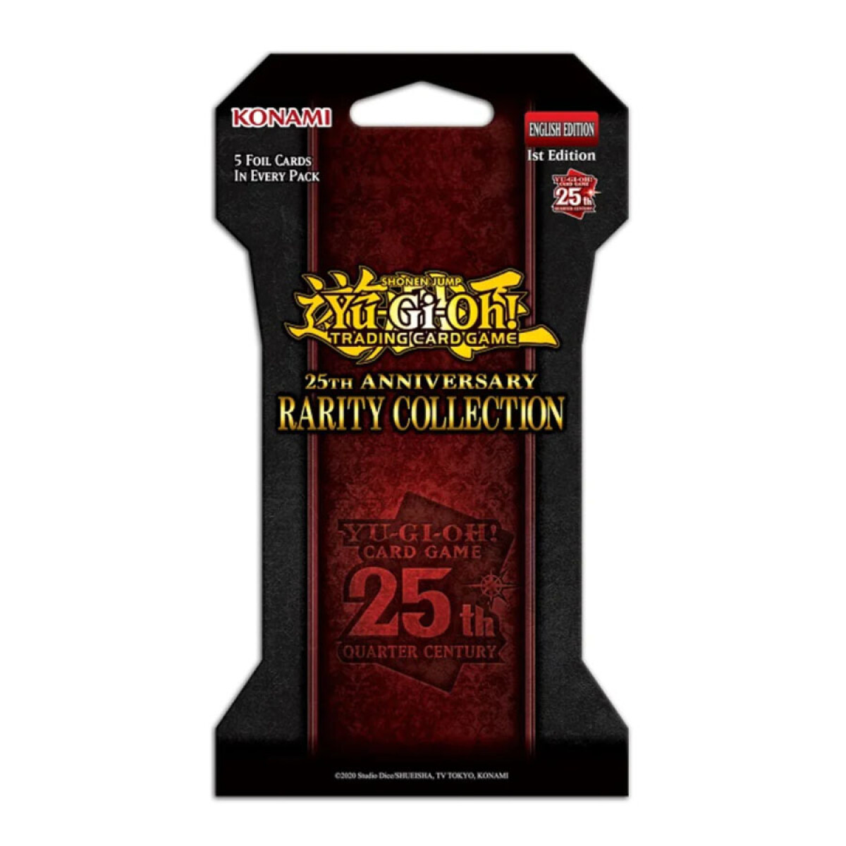 Sleeved Booster Yu-Gi-Oh! 25th Anniversary Rarity Collection [Inglés] 