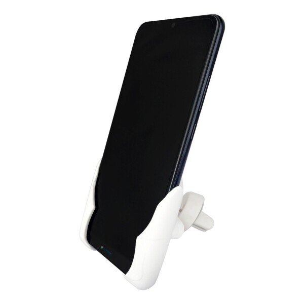 Soporte Celular Universal Auto Rejilla Ventilación Ajustable Color Variante VERDEAGUABLANCO