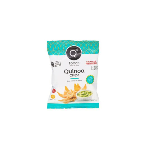 CHIPS DE QUINOA GUACAMOLE QFOODS 100G Chips De Quinoa Guacamol Foods