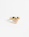 Anillos Chicos Special Price Anillo De Metal Con Charm Mariposa - Dorado