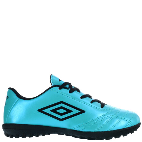 Championes de Niños Umbro Futbol 5 Classico II Turquesa - Negro