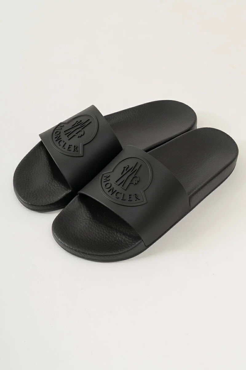 Moncler -Sandalias de goma, Basile - Negro 