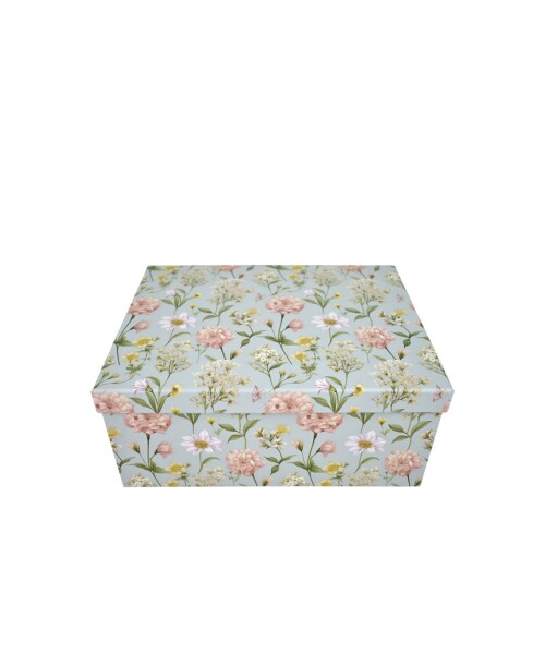 Caja rigida - flores - 16 x 22,5 x 9,5 Caja rigida - flores - 16 x 22,5 x 9,5