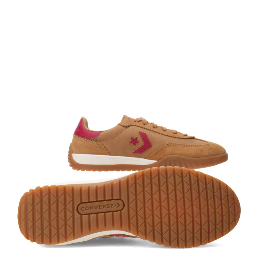 Championes de Mujer Converse Run Star Trainer Marrón - Rosado