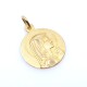 Medalla en oro 18k amarillo, con virgen. Diámetro 18mm Medalla en oro 18k amarillo, con virgen. Diámetro 18mm