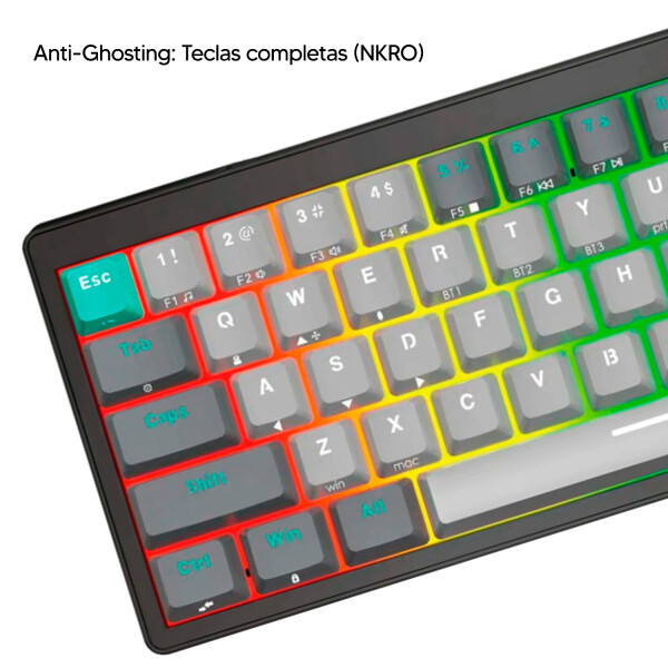 Teclado Mecanico Fantech Mk912 Mercury Stellar Edition TECLADO MECANICO FANTECH MK912