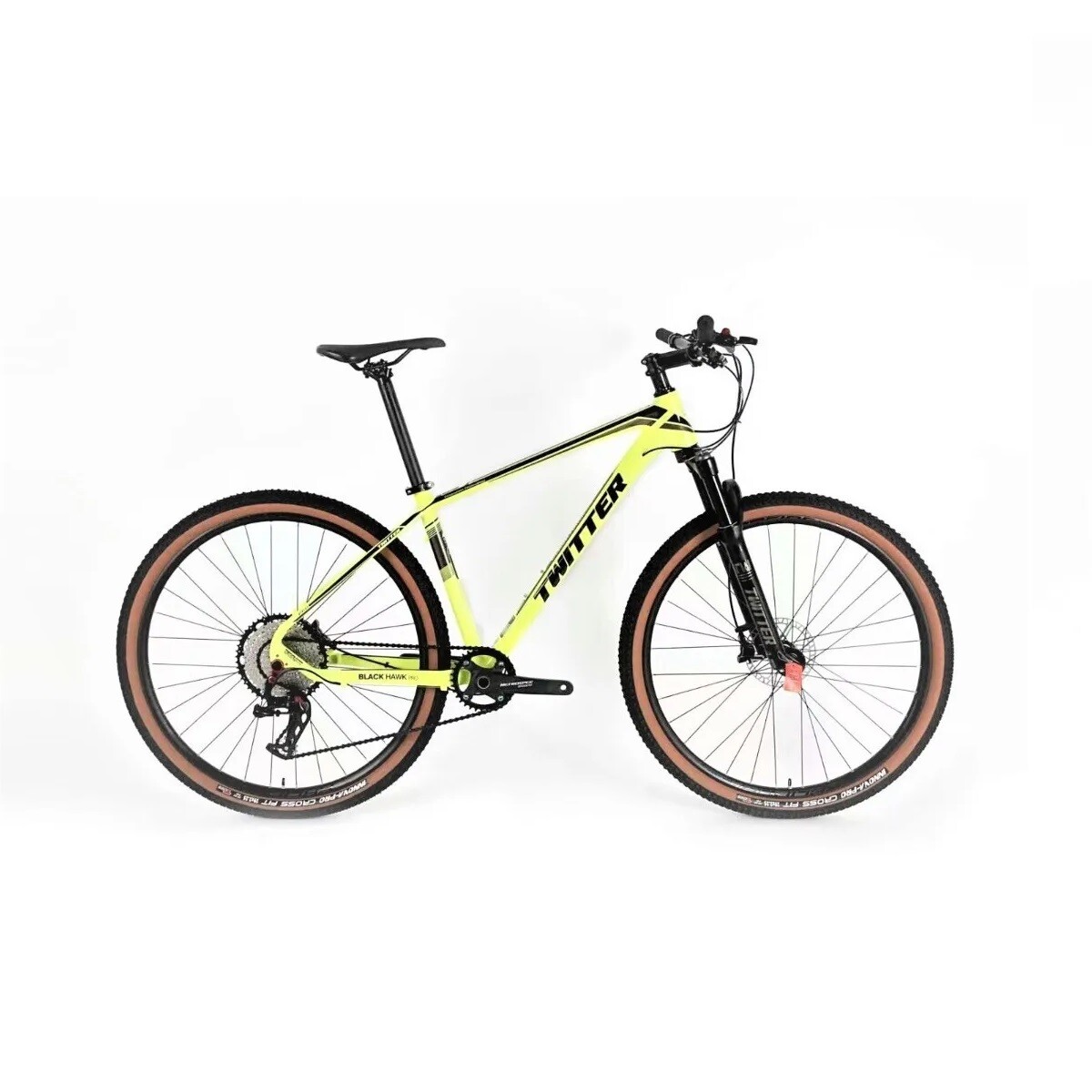 Bicicleta Montaña TWITTER Blackhawk Pro Rodado 29 12S*2/T15 Yellow 