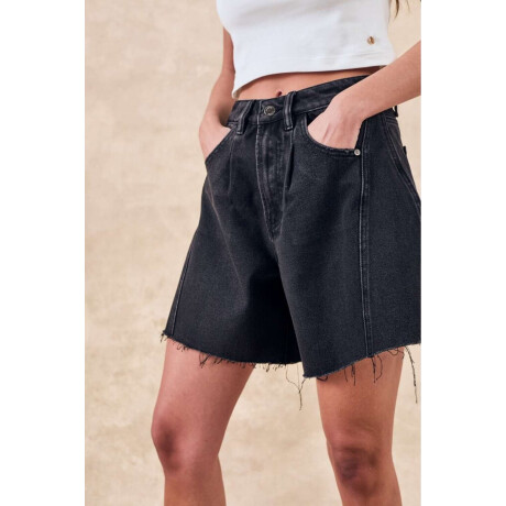 Bermuda Wide Leg Negro