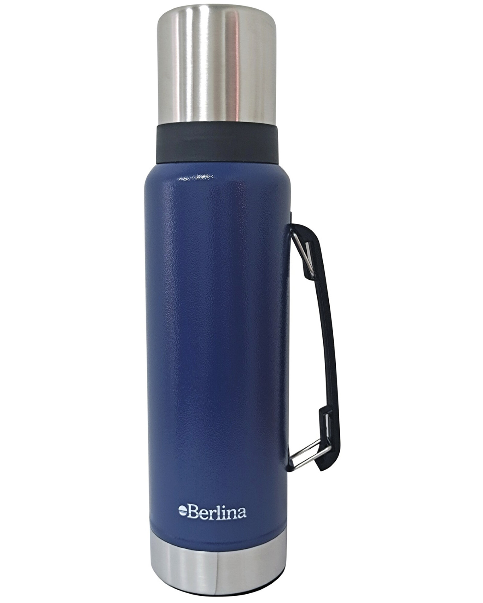 Termo acero inoxidable Berlina 1L forrado en cuerina con asa y