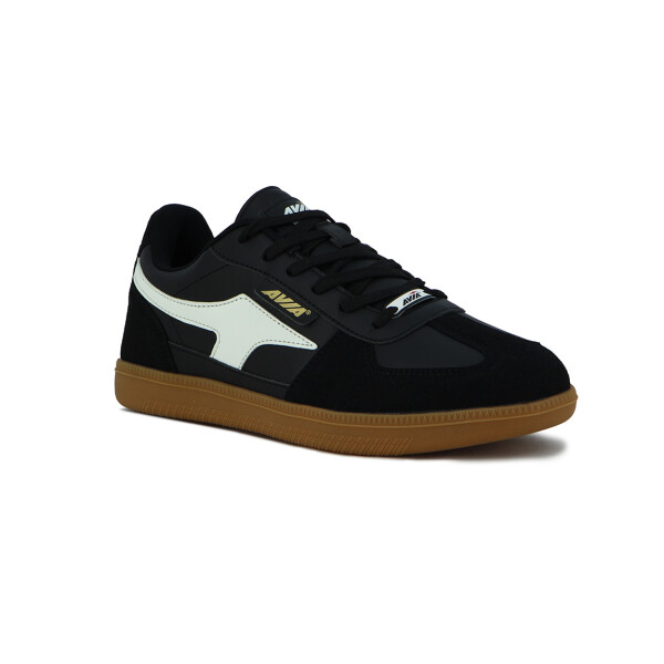 Avia Zapatilla Mujer Casual Antares - Black/white Negro-blanco