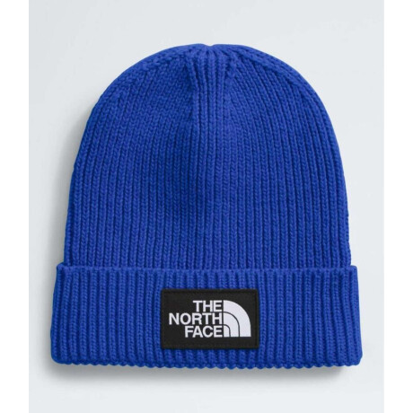 Gorro Kids Tnf Logo Box Cuffed Beanie Tnf Blue