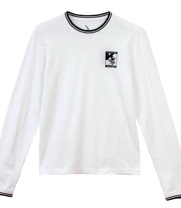 T-shirt manga larga Kennedy Blanco