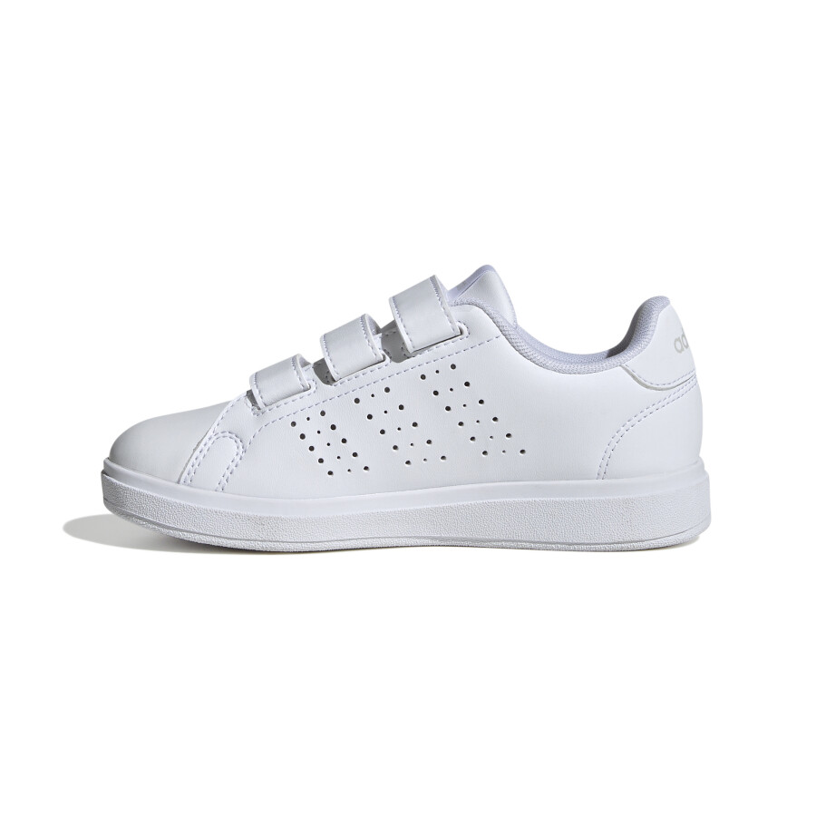 Championes de Niños Adidas Advantage Base 2.0 Blanco