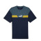 Remera de Hombre Puma Power Colorb Azul Marino - Azul Piedra