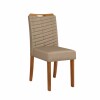 Silla Julia tapizada - Linea Milán Marron